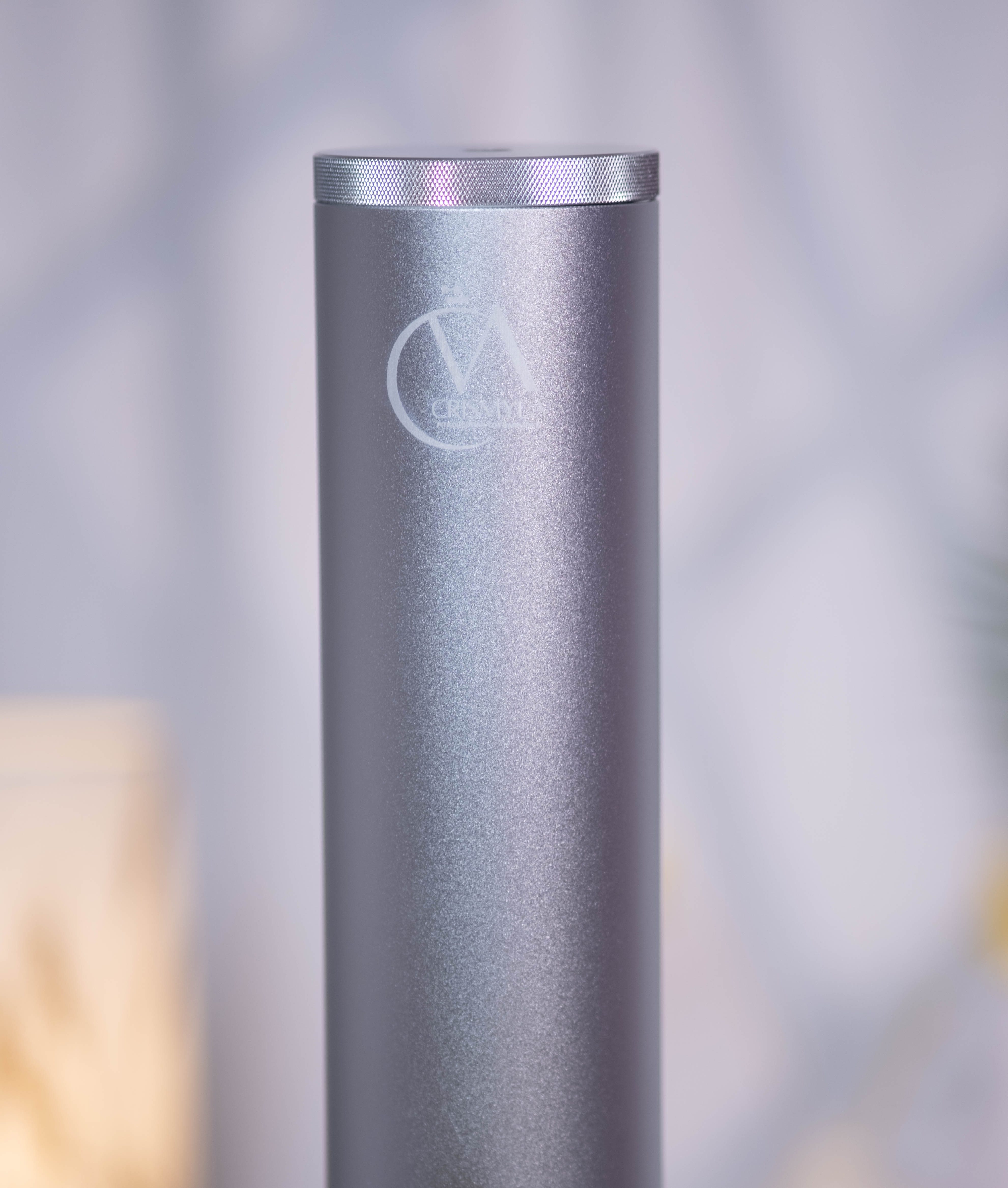 Crismyla Tabletop Wireless Bluetooth Aroma Diffuser (Silver)