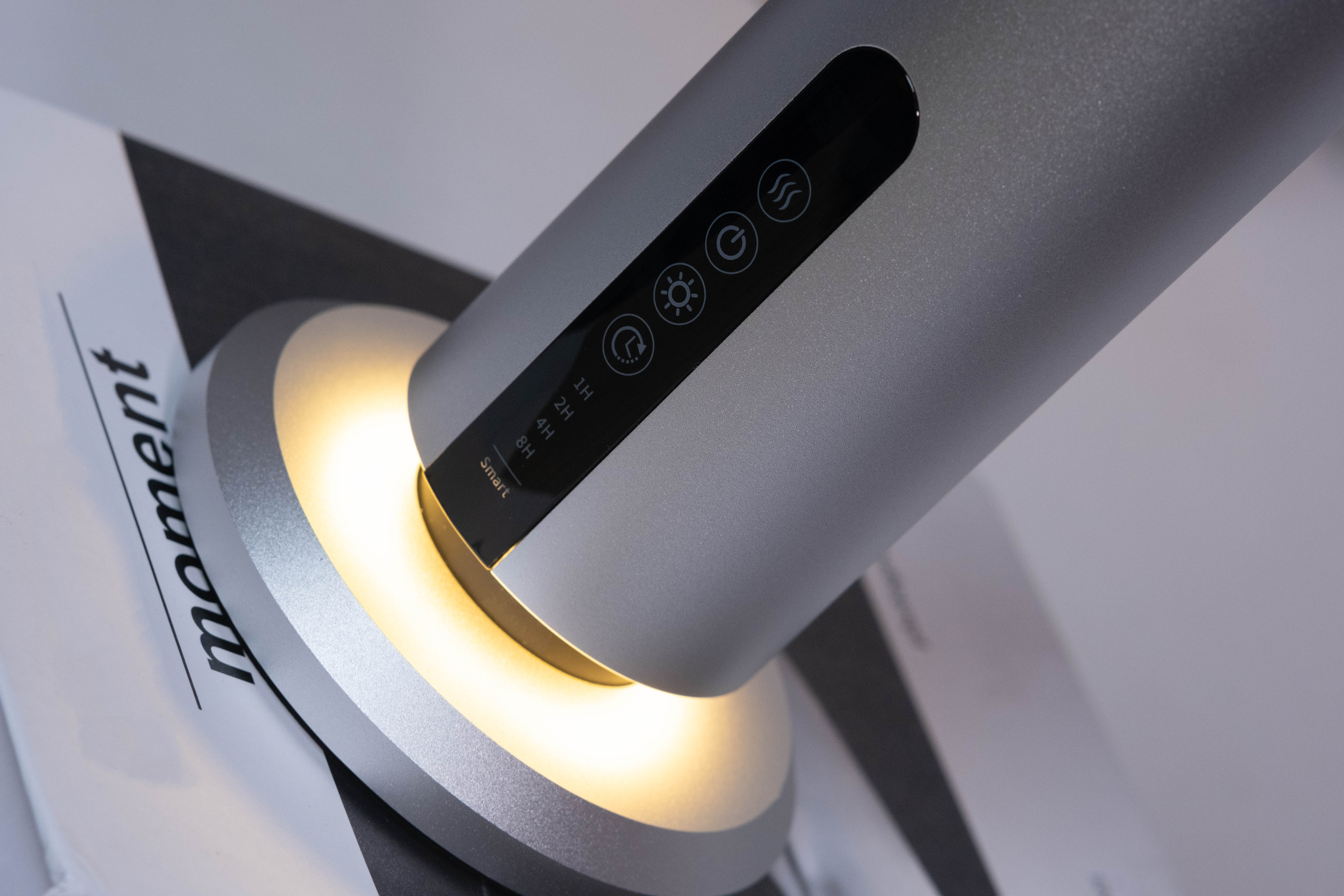 Crismyla Tabletop Wireless Bluetooth Aroma Diffuser (Silver)